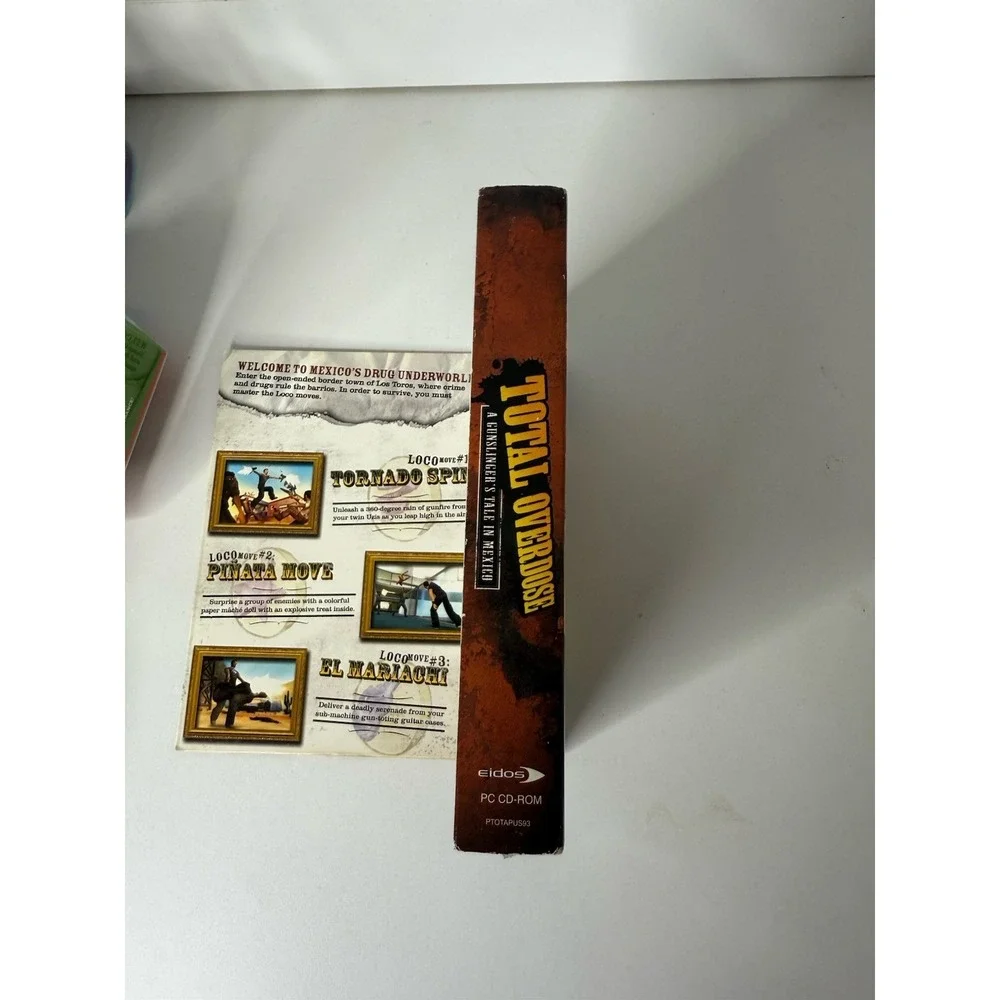 Total Overdose: A Gunslinger's Tale in Mexico (PC, 2005) - Complete CIB New